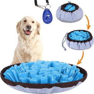Adjustable Snuffle Mat for Dogs, Cats with Suction Cup, Dog Enrichment Toys